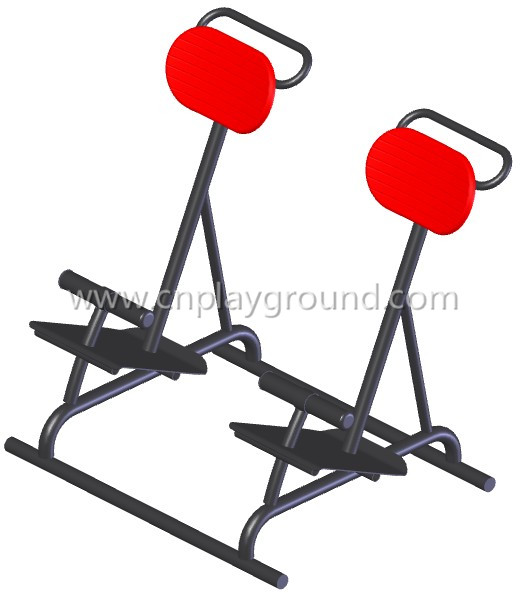 Outdoor Physical Exercise Equipment Double High Abdominal Muscle Trainer