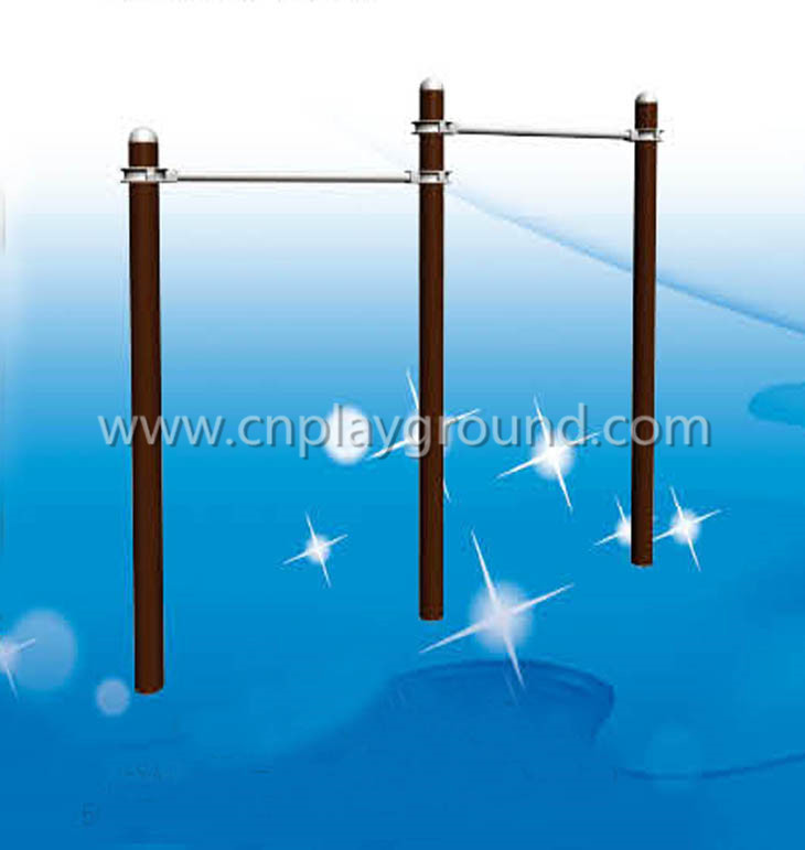 Outdoor Physical Exercise Equipment Double Eren Horizontal Bar (HA-12807)