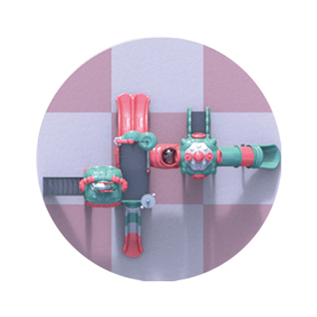 Outdoor Small School Outer Space Slide Combination Playground (HJ-10802)