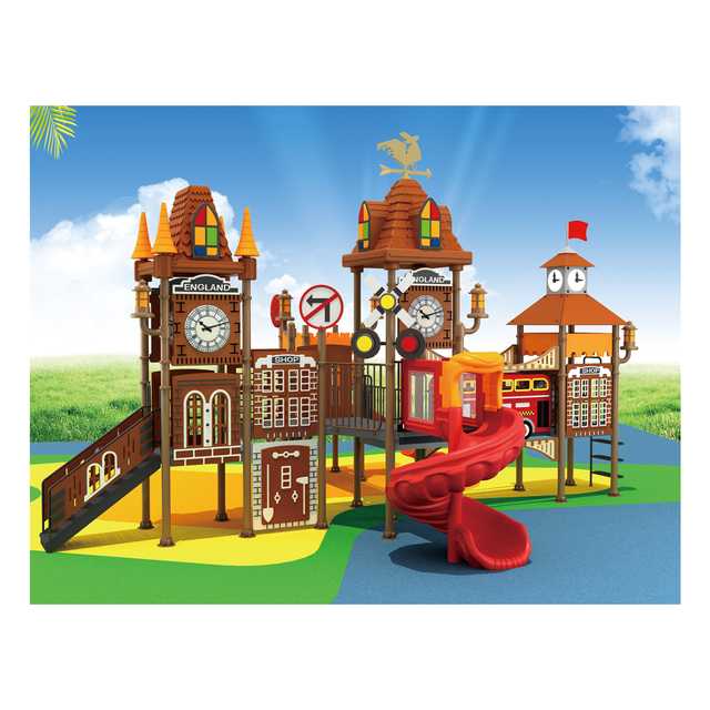 Outdoor European Large Castle Playground For Kids Play (HJ-9901) 