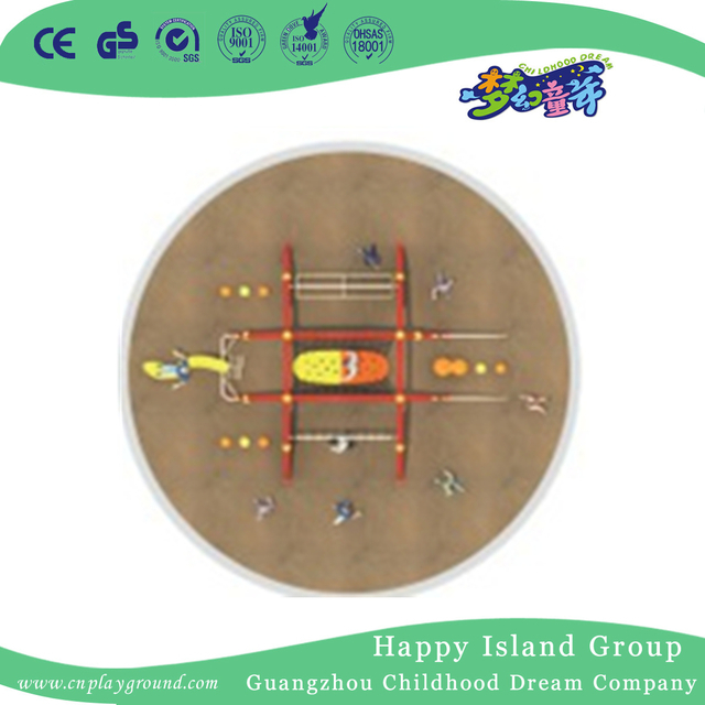 Outdoor Kindergarten Children Climbing Combination Frame (1918201)