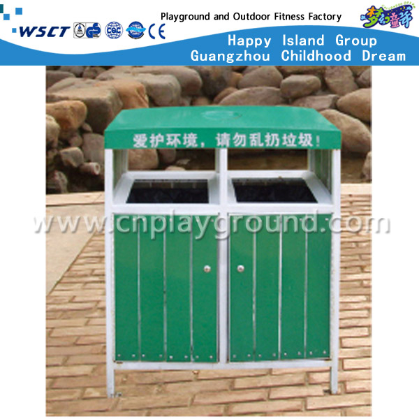 HD18501 Outdoor Recycling Green Bins Parks Trash Can from China manufacturer cnplayground