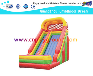 Outdoor Colorful Children Play Inflatable Slide for Backyard