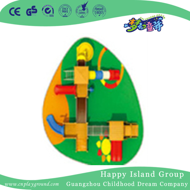 utdoor School Wooden Unique Children Slide Playground (HF-17301)