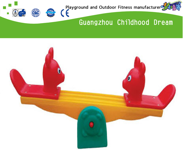 Toddler Cartoon Duckling Seesaw Playgrounds (M11-11402)