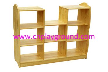 School Solid Wooden Partition Shelf For Sale (HG4202)