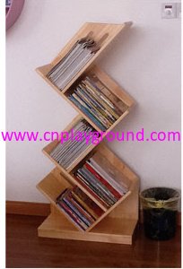 Especial Design Wooden Books Display Cabinet for Kindergarten Children (HG-4106)