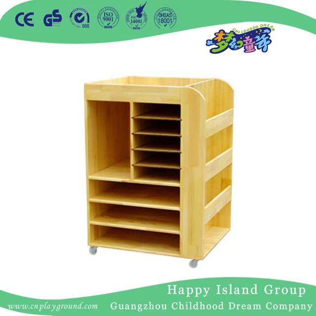 School Wooden Three Layers Books Cabinet (HG-4508)
