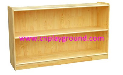 Kindergarten Double Layers Wooden Toys Cabinet (HG-4310)