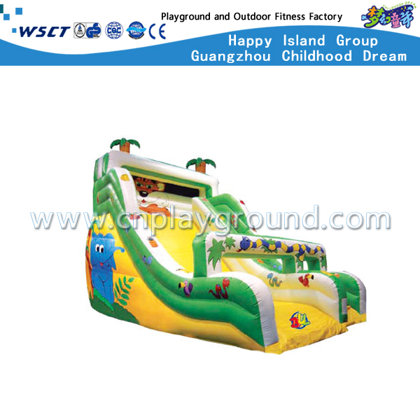 Outdoor Cartoon Animal Inflatable Slide Playgrounds (HD-9604)