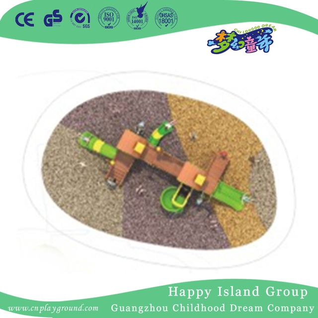 Outdoor Toddler Wooden Playhouse Playground Equipment For School (1908002)