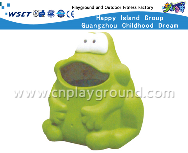 Outdoor Cartoon Animal FRP Trash Can (HD-18702)