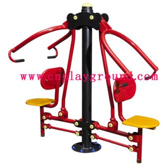 High Quality Outdoor Fitness Equipment Pulling and Sitting Training Machine for Two (HD-12106)