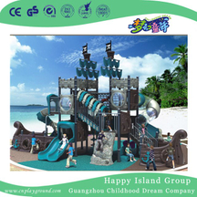 High Quality Large Outdoor Children Pirate Ship Playground for Amusement Park (HK-50052A)