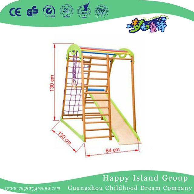 Mini Kids Climbing Frames Playground Equipment with Slide