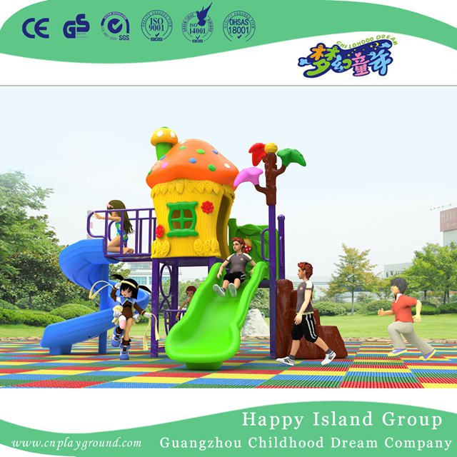 New Outdoor Cartoon Roof Children Playground Equipment with Mouse (H17-B3)