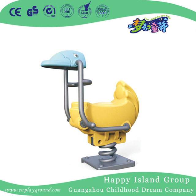 Outdoor Geometry Animal Plastic Rocking Ride Equipment (HJ-20205)