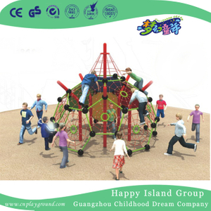 Outdoor Semicircle Net Climbing Frame Playground For Children (1918602)