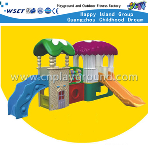 Outdoor Combination Toddler Plastic Toys Playground with Slide (M11-09204)