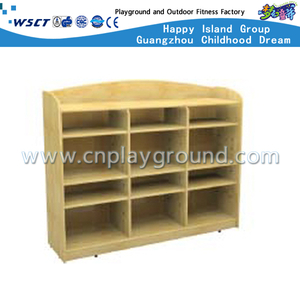 School Simple Solid Wooden Storage Cabinet Home Furniture (M11-08703)