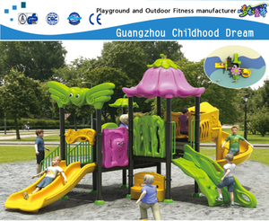 Children Favorite Plastic Vegetable Theme Galvanized Steel Playground Equipment (HD-904)