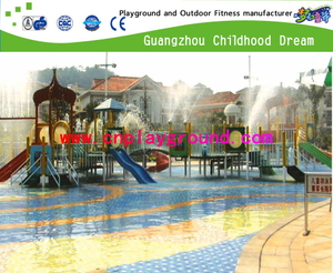 Outdoor Hotel Swimming Pool Water Play Set For Family