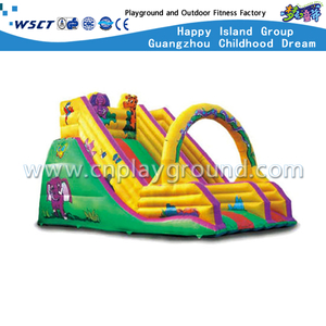 Kindergarten Cartoon Animal Inflatable Slide Equipment (HD-9602)