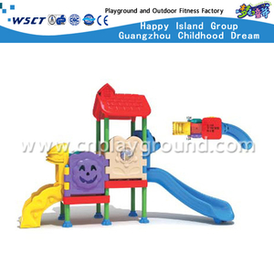 Mini Lovely Plastic Slide Playground For Toddler Play(M11-03205)