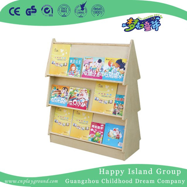 School House Model Children Wooden Books Cabinet (HG-4602)