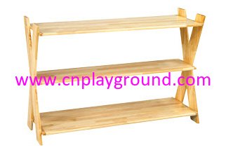 Kindergarten Toddlers Wooden Partition Shelf (HG-4203)