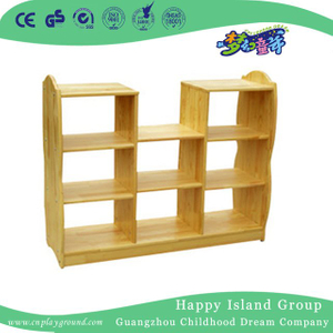Kindergarten Toddlers Wooden Partition Shelf (HG-4203)