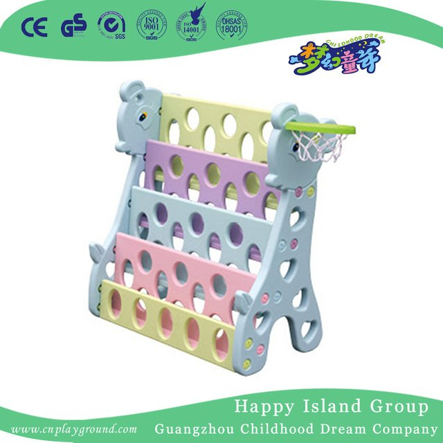 School Colorful Plastic Children Books Shelf (HG-7113)