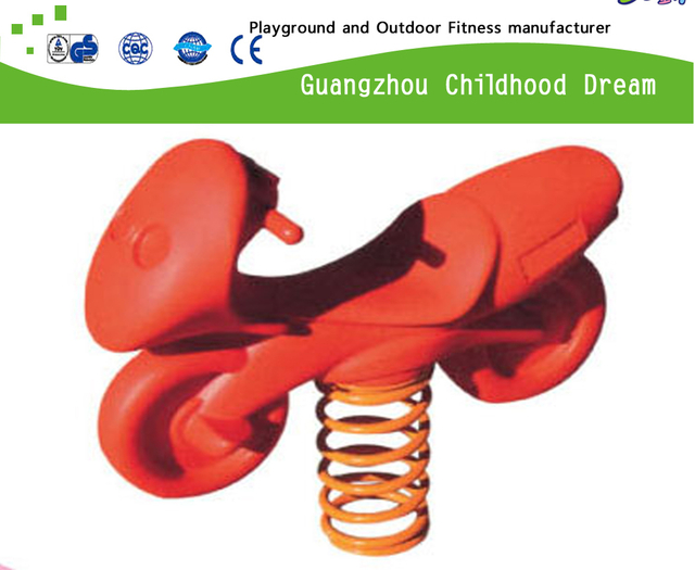 Small Plastic Single Cartoon Airship Rocking Ride (M11-10916)