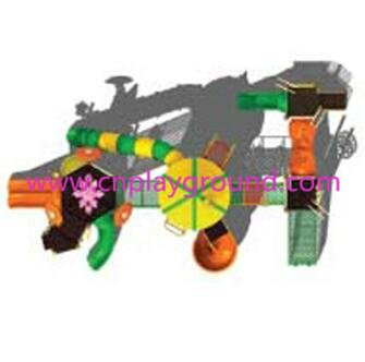 Outdoor School Seville Playground Equipment with Lotus Flower (HC-10201)