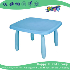 Kindergarten Blue Economy Plastic Square Table for Kids (HG-5306)