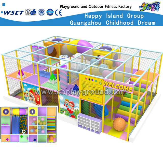 Kindergarten Soft Cartoon Indoor Playground Equipment (H13-60005)