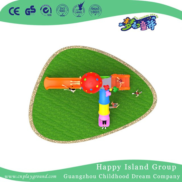 New Outdoor Small Children Mushroom House Playground Equipment with Animal Ladder (H17-A15)