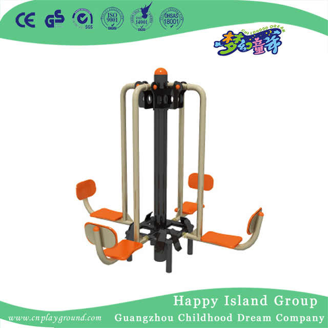 Outdoor Physical Exercise Equipment Sit and Tic Training Machine for Four Unit(HD-12206)