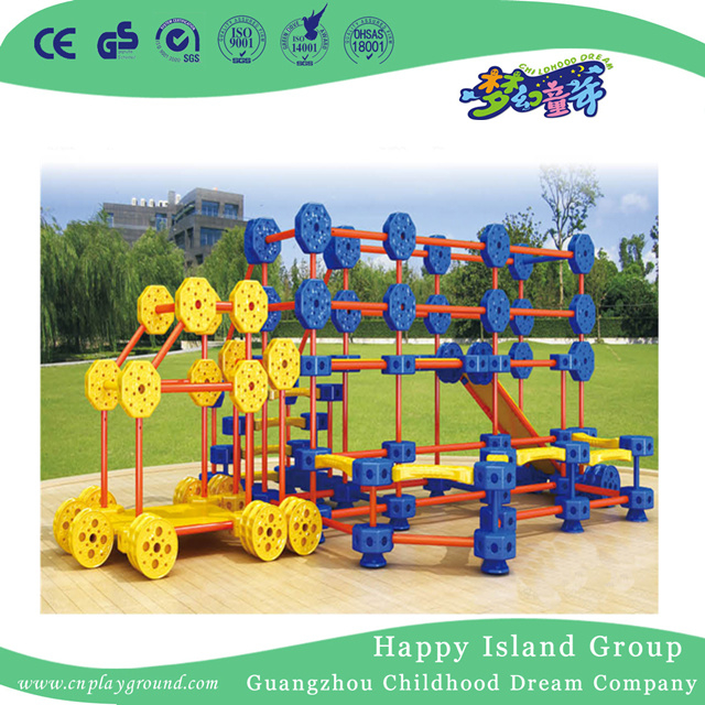 Outdoor Children Play Climbing Frames Playground with Slide for Sale (HF-18904) 