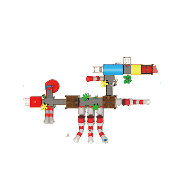 Outdoor European Big Brown Castle Playground Equipments (HJ-9801)