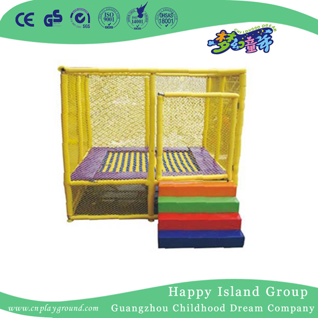  Amusement Park Square Trampoline Bed For Children Play (HF-19501)
