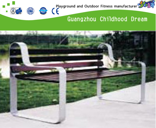 Outdoor Garden Wooden Leisure Bench Equipment (HD-20305)