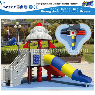 Small Children Outer Space Galvanized Steel Playground on Stock