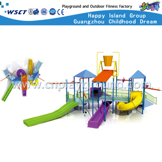 Water Slide Equipment Kids Play Structures(HD-6703)