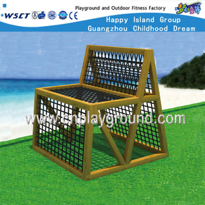 Outdoor Children Fitness Rope Climbing Ladder Playground Equipment (HF-17604)