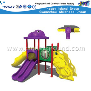 Small Multi-Slides Animal Cartoon Children School Galvanized Steel Playground(M11-02503)
