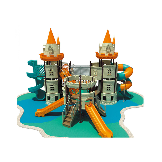 School Outdoor Adventure Children Castle Playground (HF-15802)