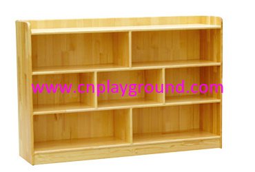 Kindergarten Furniture Simple Wood Toys Cabinet (HG-4306)