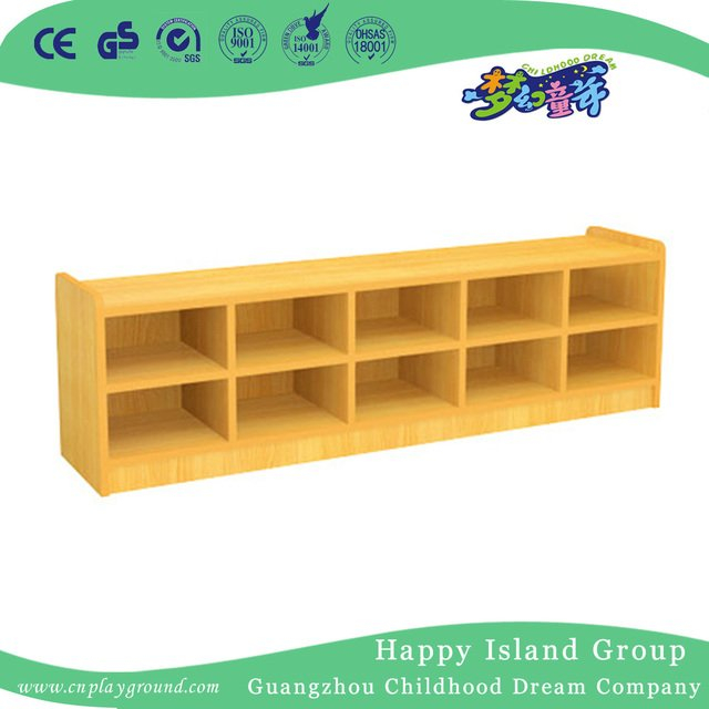 Kindergarten Solid Wood Children Toys Cabinet (HG-4302)
