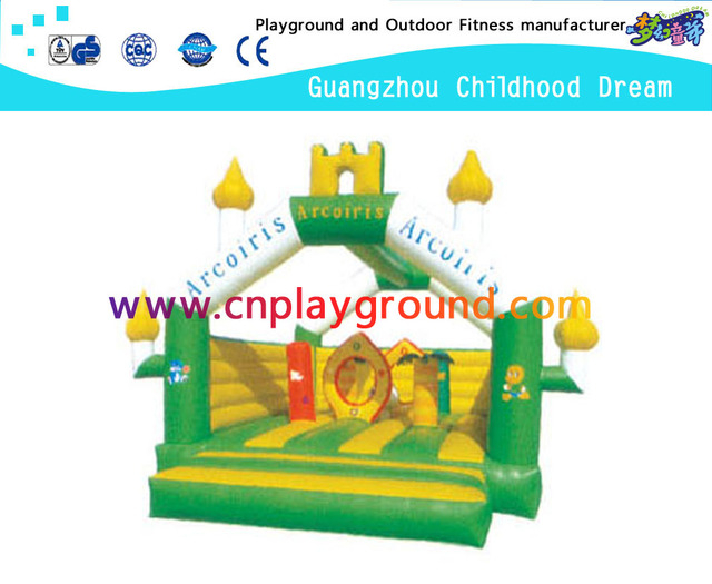 Amusement Park White Children Inflatable Bouncing Castle (A-10208)